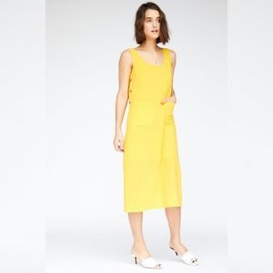 Callahan Canary Yellow Pippa Dress, M